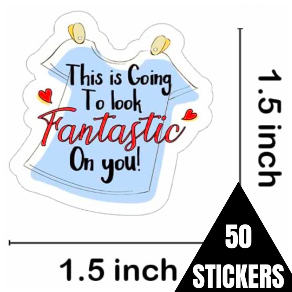 50 Stickers This is Going To look Fantastic On you! PRICE IS FIRM - Picture 1 of 1